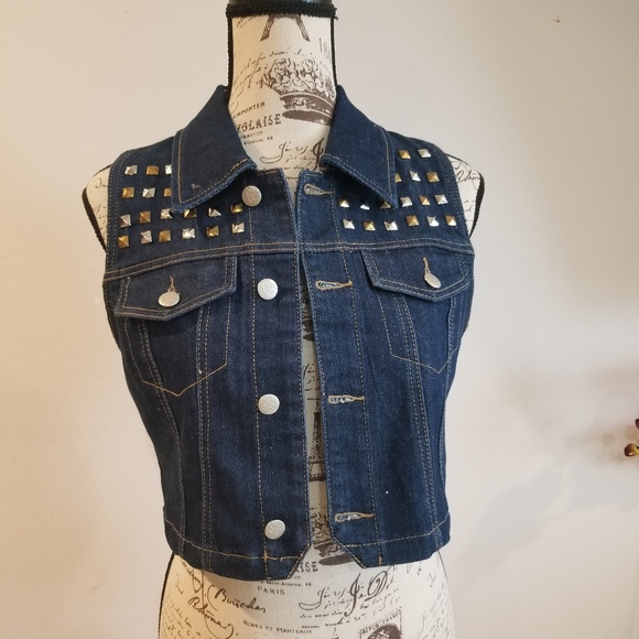 Rue21 Jackets & Blazers - Rue 21 Woman's blue jean  vest